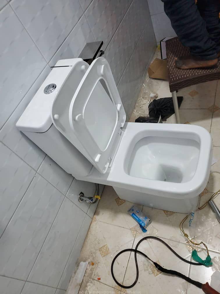 Square Shaped Toilet