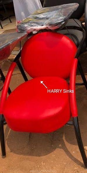 Salon sink and chairs