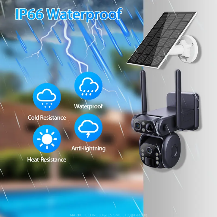 Outdoor Security Camera System HD Solar Camera