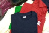 Plain Round neck t-shirts