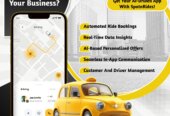 Start Your Own Taxi Service With SpotnRides’ Scalable AI-Powered App Solutions