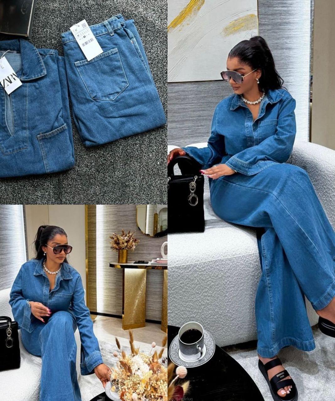 Denim two pieces