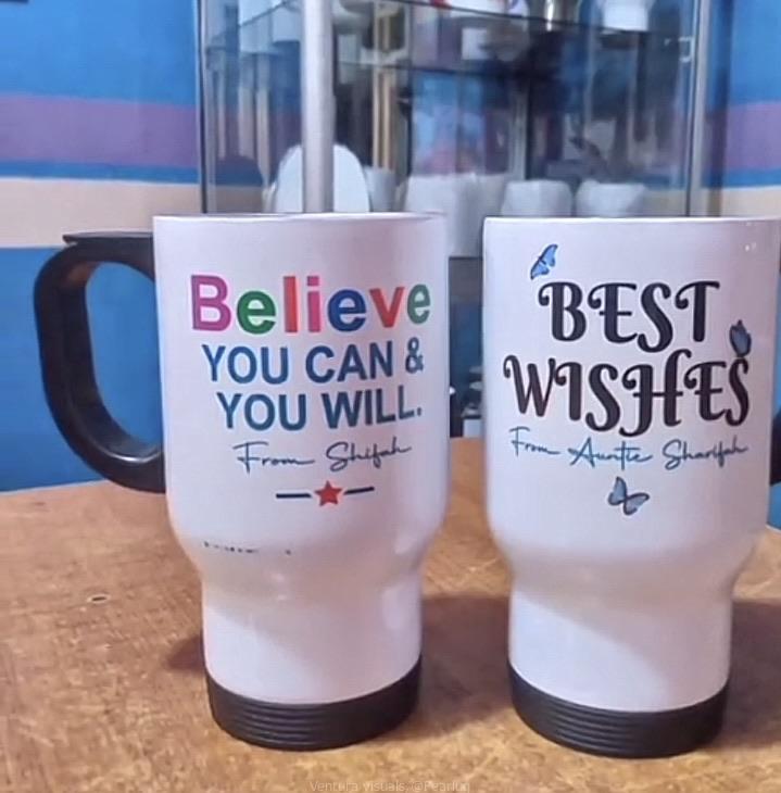Customized cups