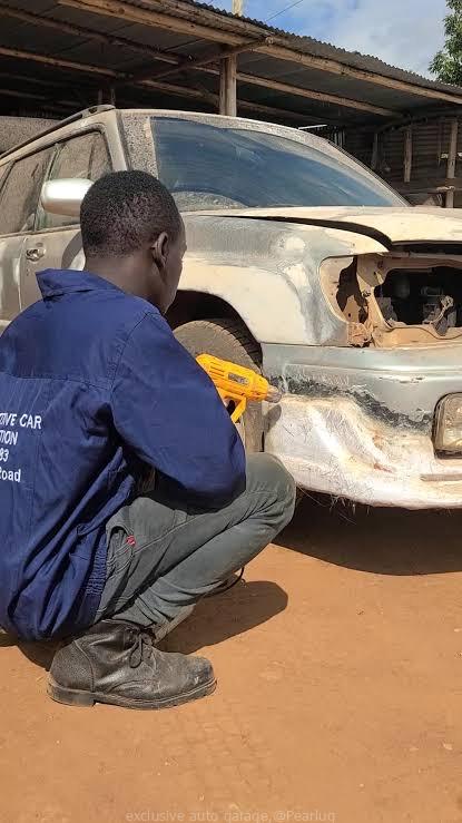 Car panel beating