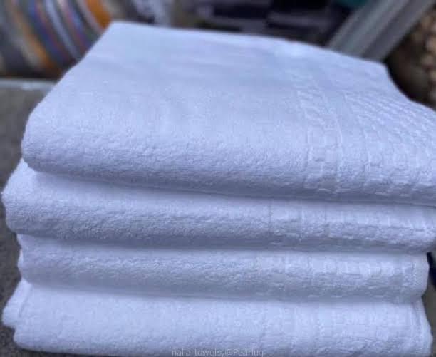 White towels