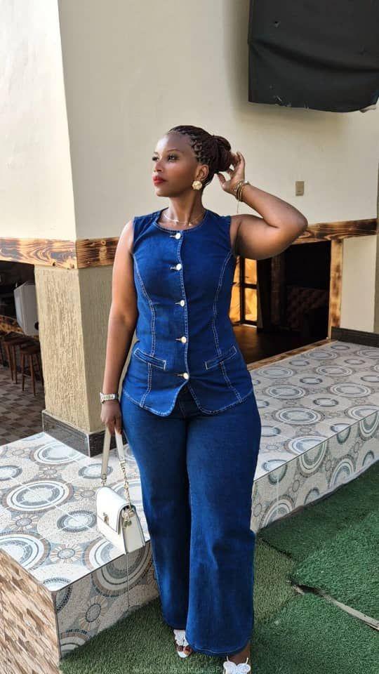 Denim two pieces