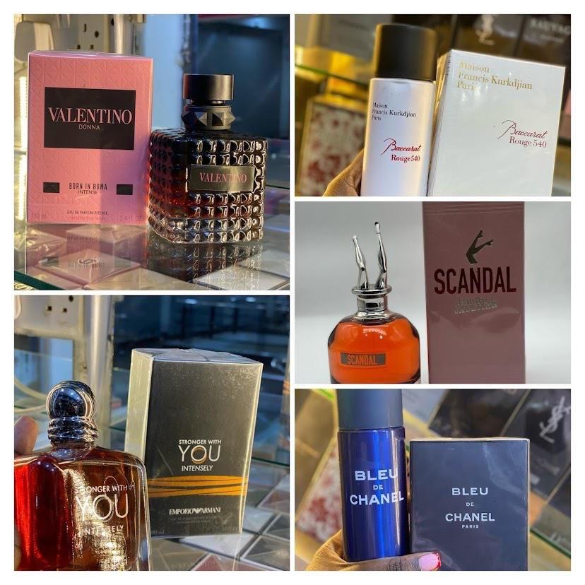 Designer perfumes from France and USA