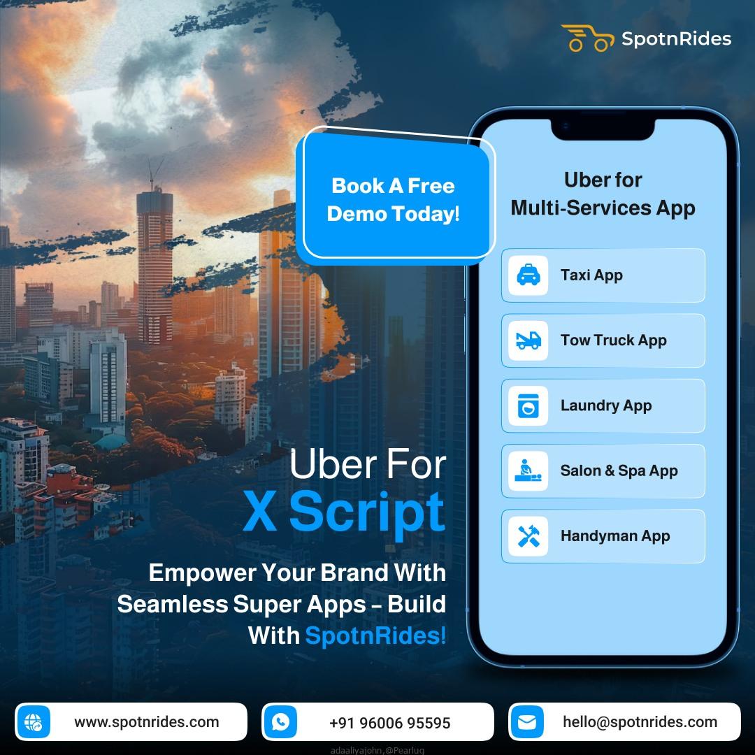 SpotnRides’ AI-Powered Gojek Clone: A Unified Multi-Service App For Every Need