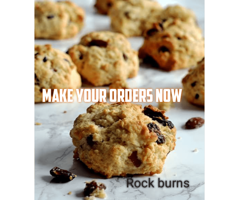 Cake rock burns