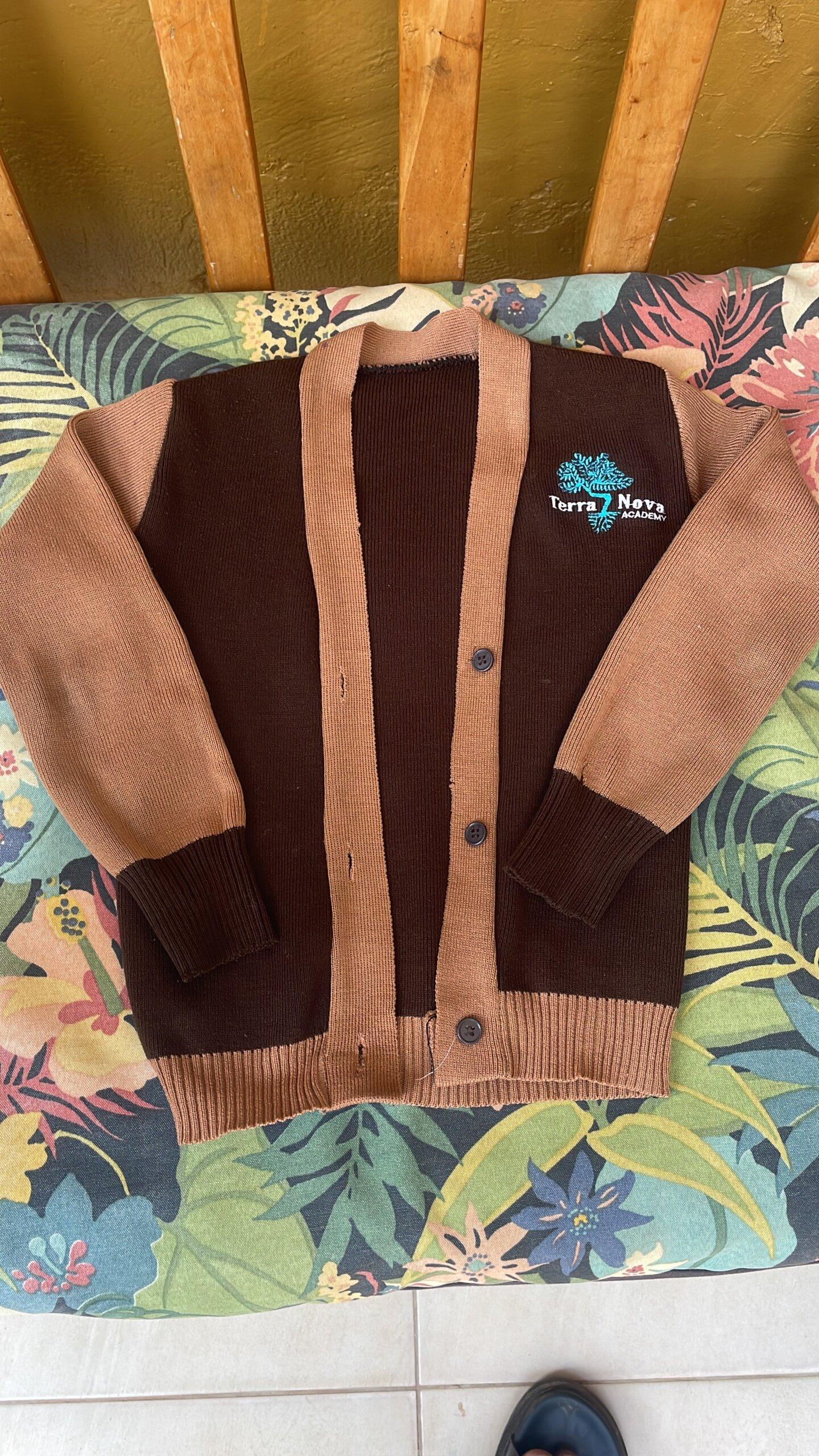 School sweaters designed