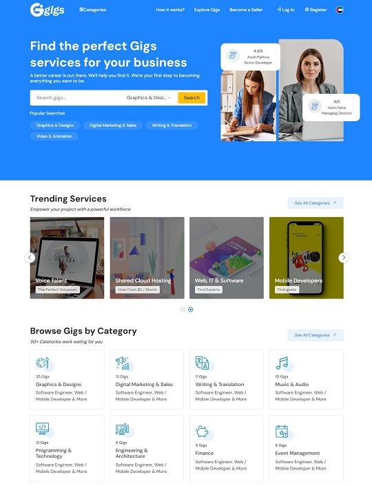 White-Label Freelance Platform – 100% Custom Fiverr Clone