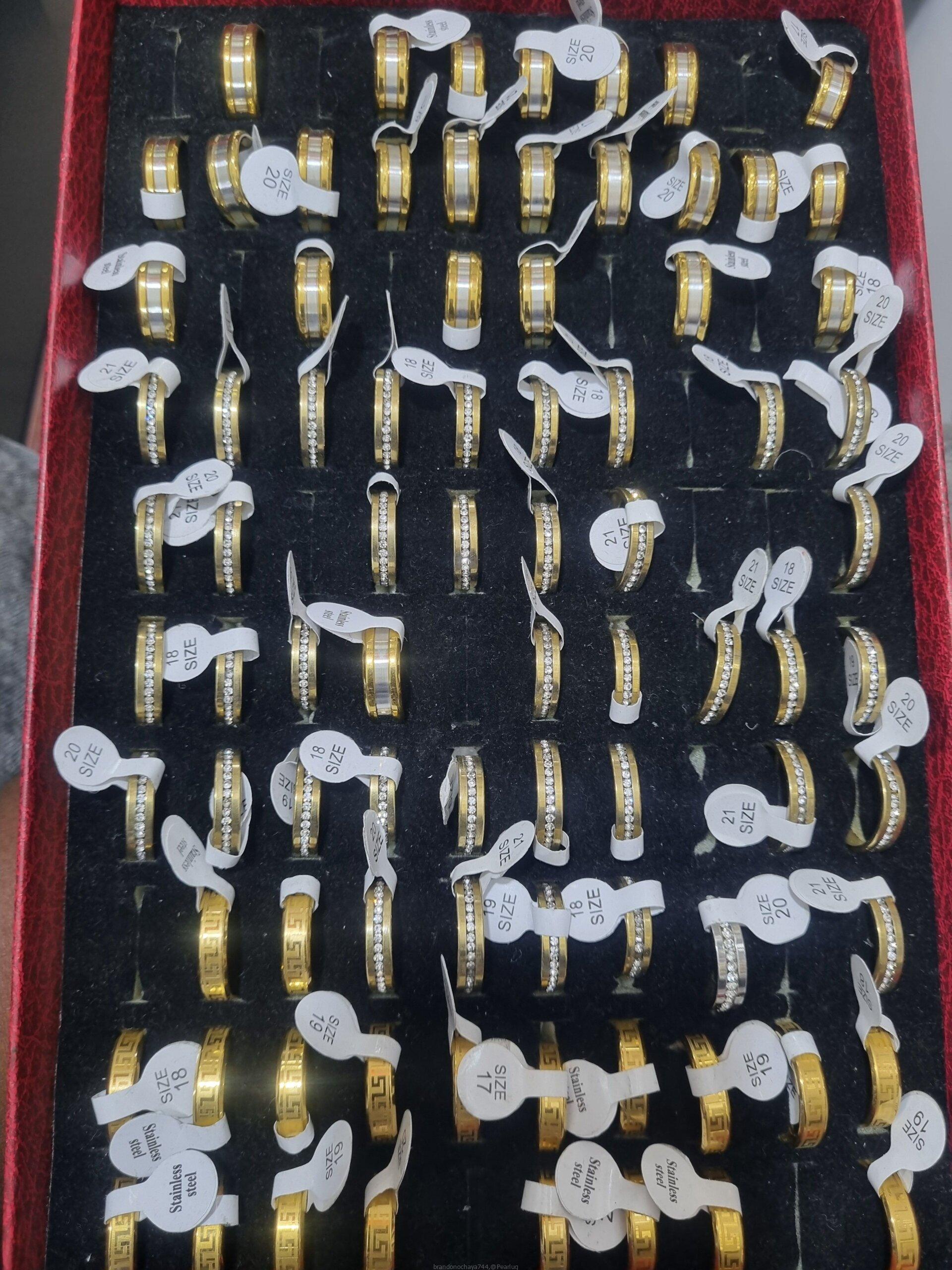 Jewelry and ladies shoes