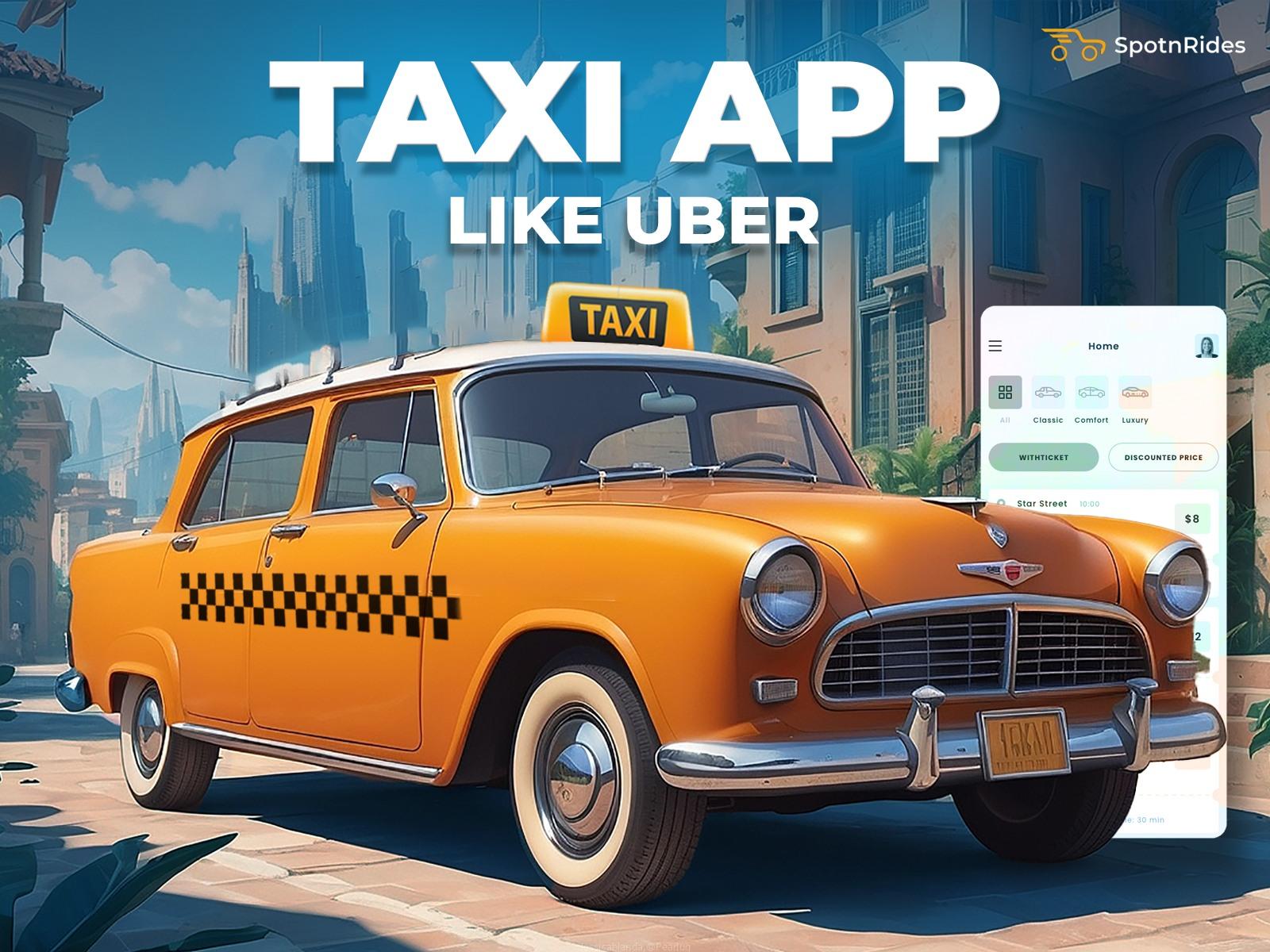Next-Gen Taxi Clone Script with AI-Driven Admin Dashboard – SpotnRides