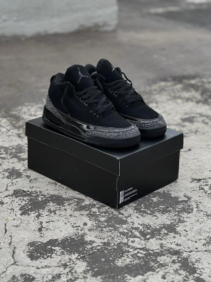 Jordan 3 black cat