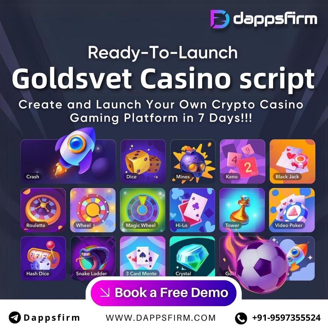 Goldsvet-Like White Label Suite Supporting All Major Casino Genres