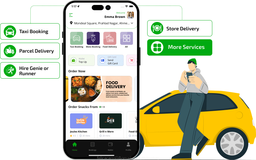 Grab Clone – Super Services App Development