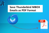 Thunderbird to PDF Conversion with BLR MBOX Converter