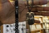Bracelet and neck chain