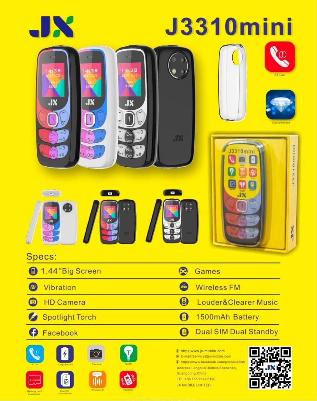 Feature phone J3310 mini
