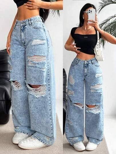 Jeans damage