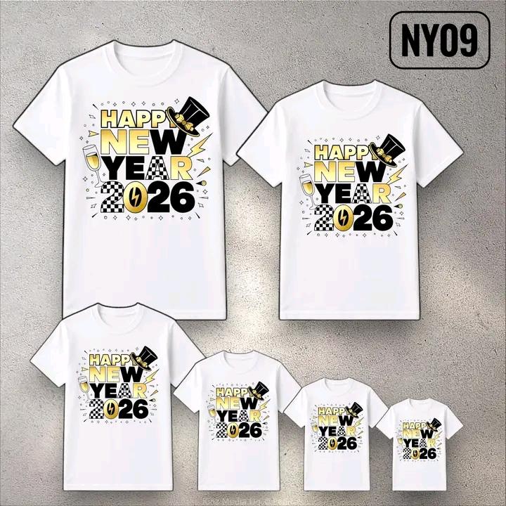 New year designs printing