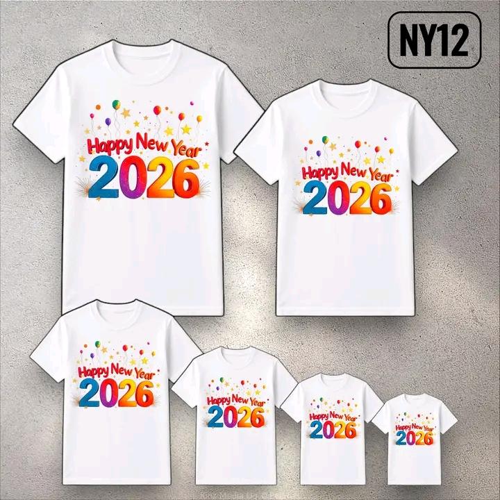 New year designs printing