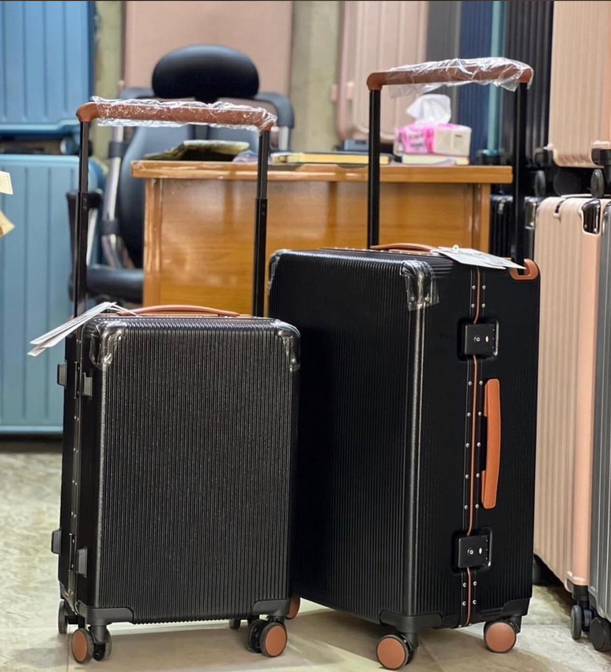 Travel suitcases