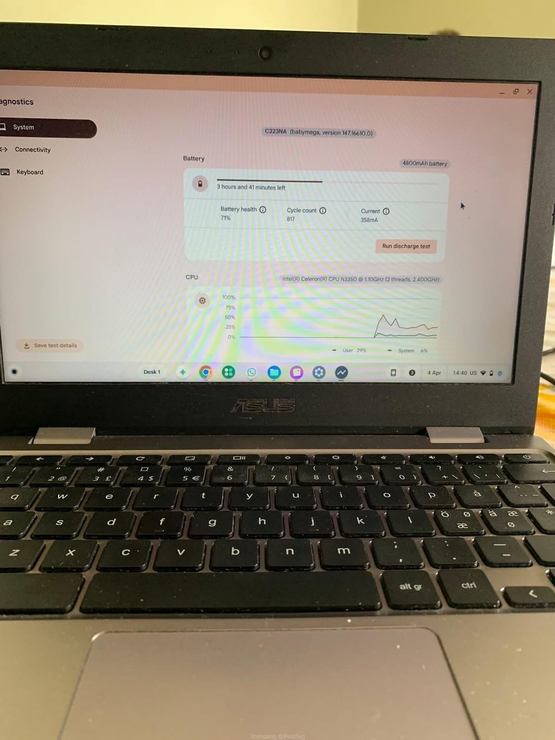 ASUS Chromebook C223N