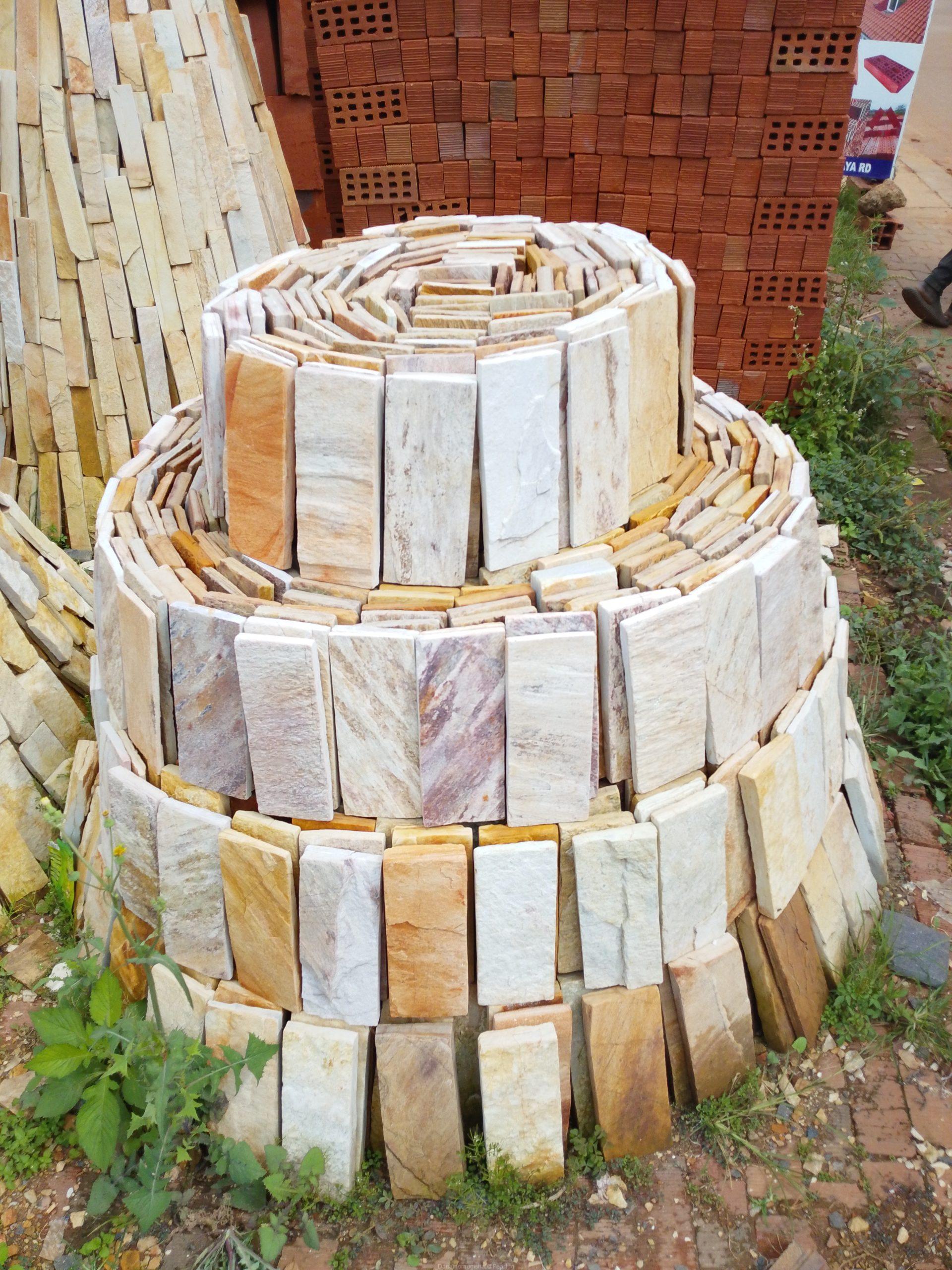 Cream Stone Slates