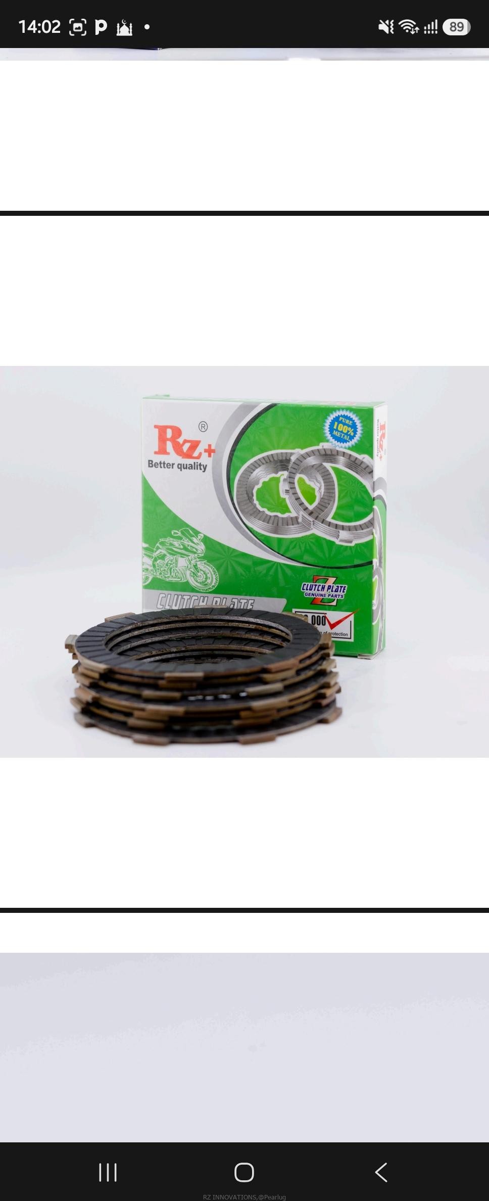 RZ CLUTCH PLATES