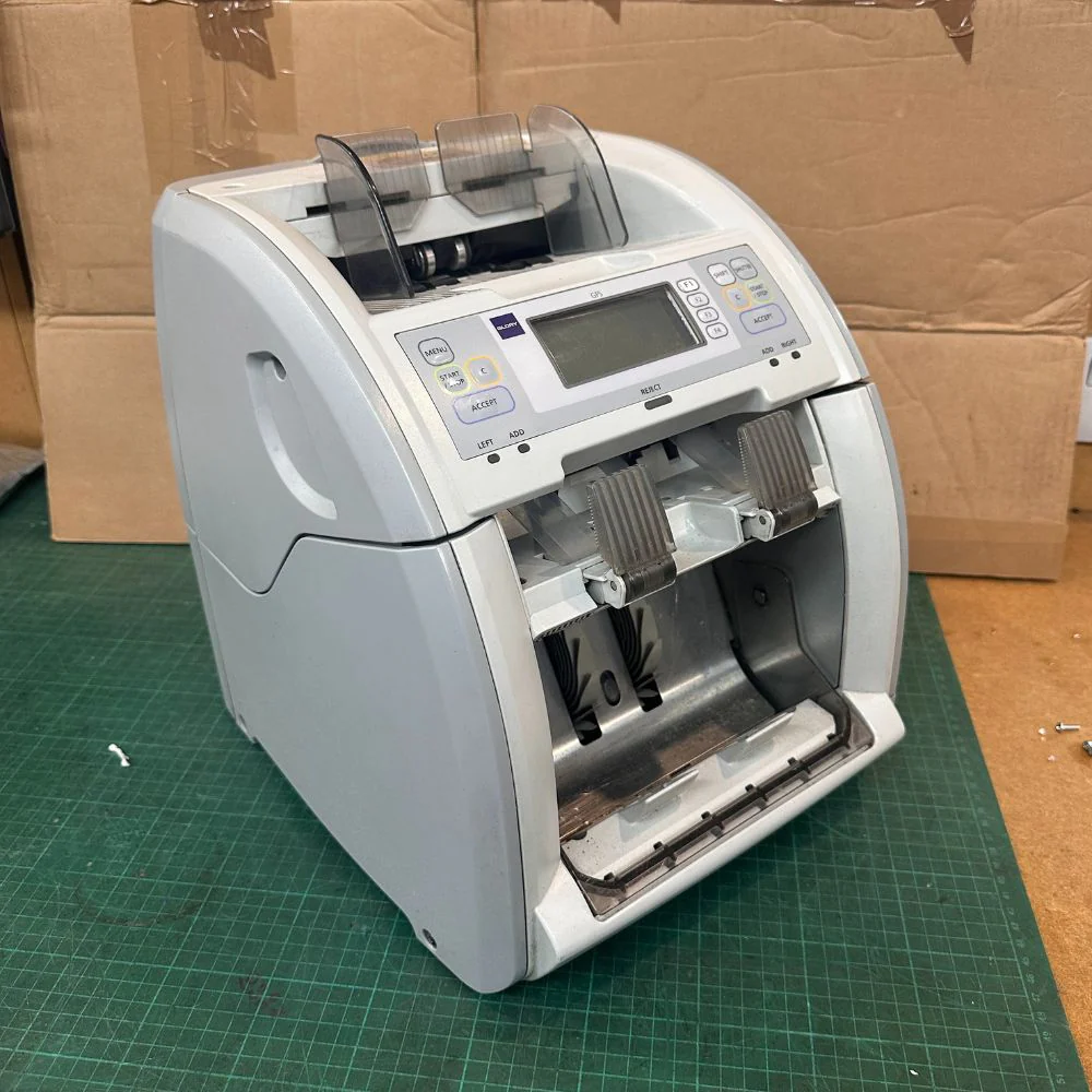 Heavy duty Glory GFS120 note value counter and sortere