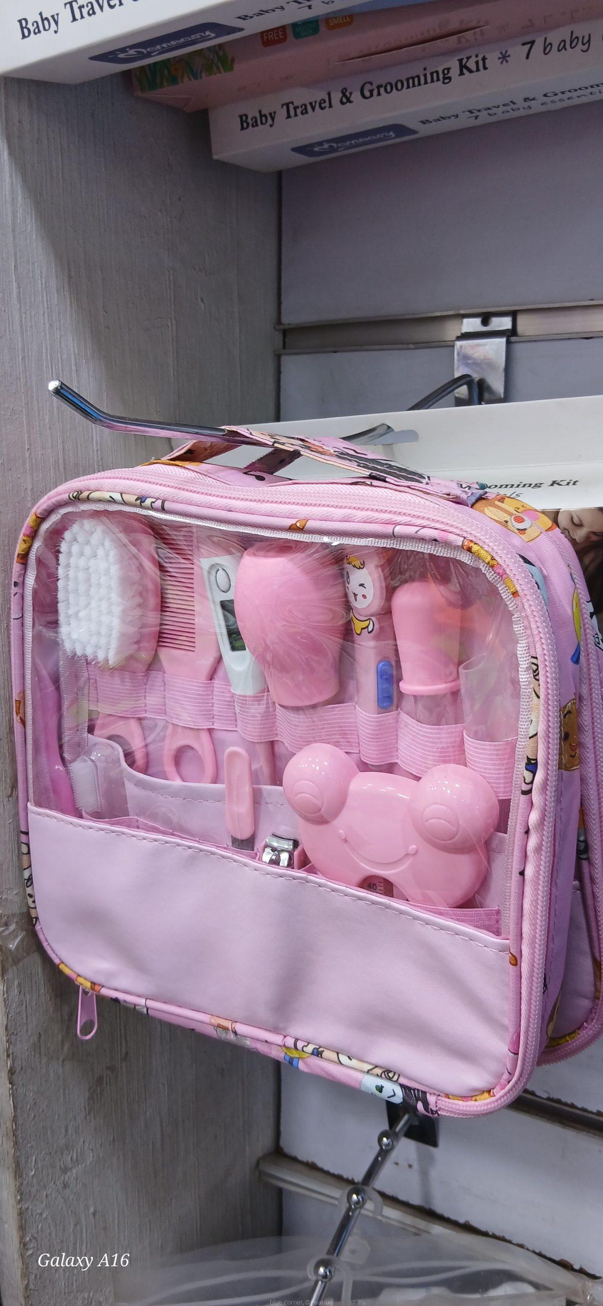 13-piece baby care and grooming kit