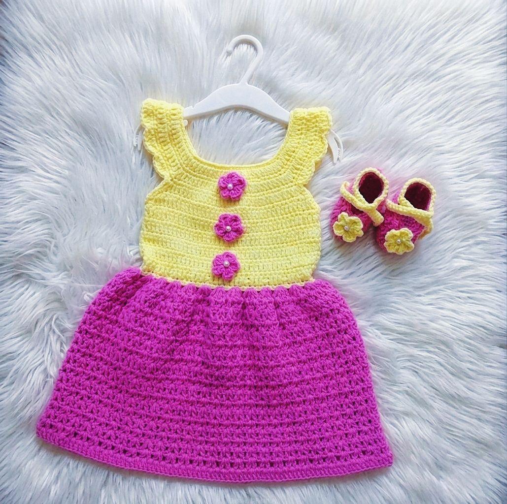 Crochet Baby Dress