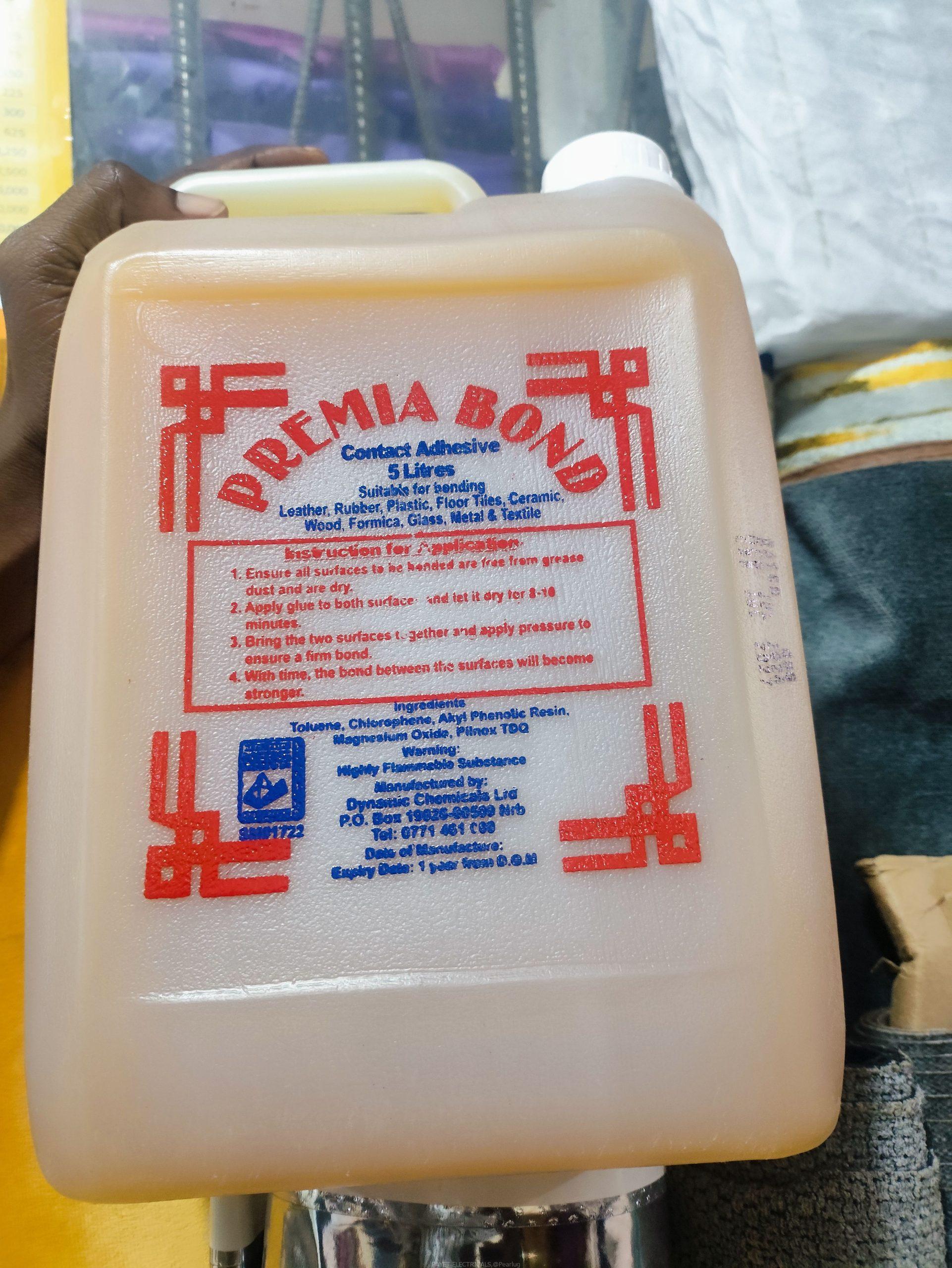 Premium bond contact adhesive