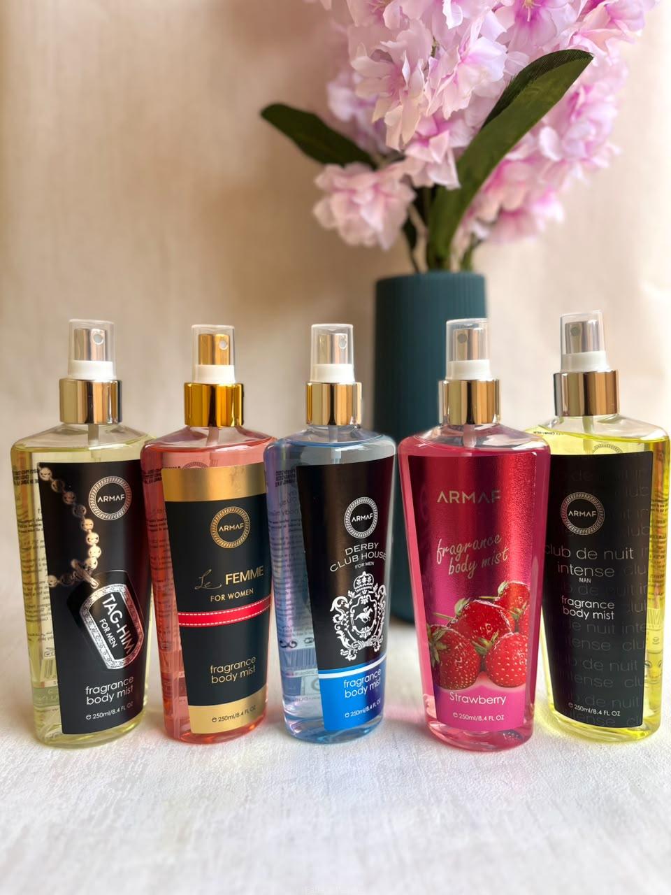Perfumes ranging from 15k to 40k