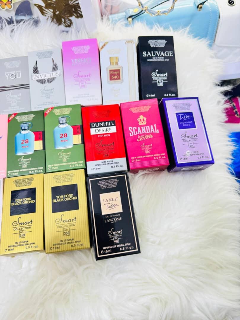 Perfumes ranging from 15k to 40k