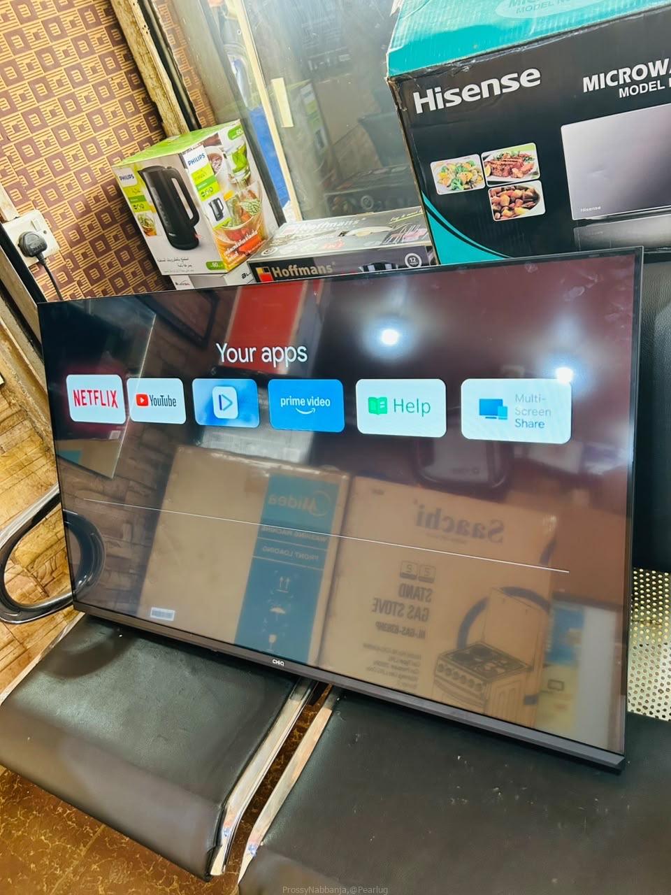 Chiq 43Inches Used Smart Tv