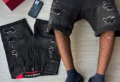 Men shorts and shoes