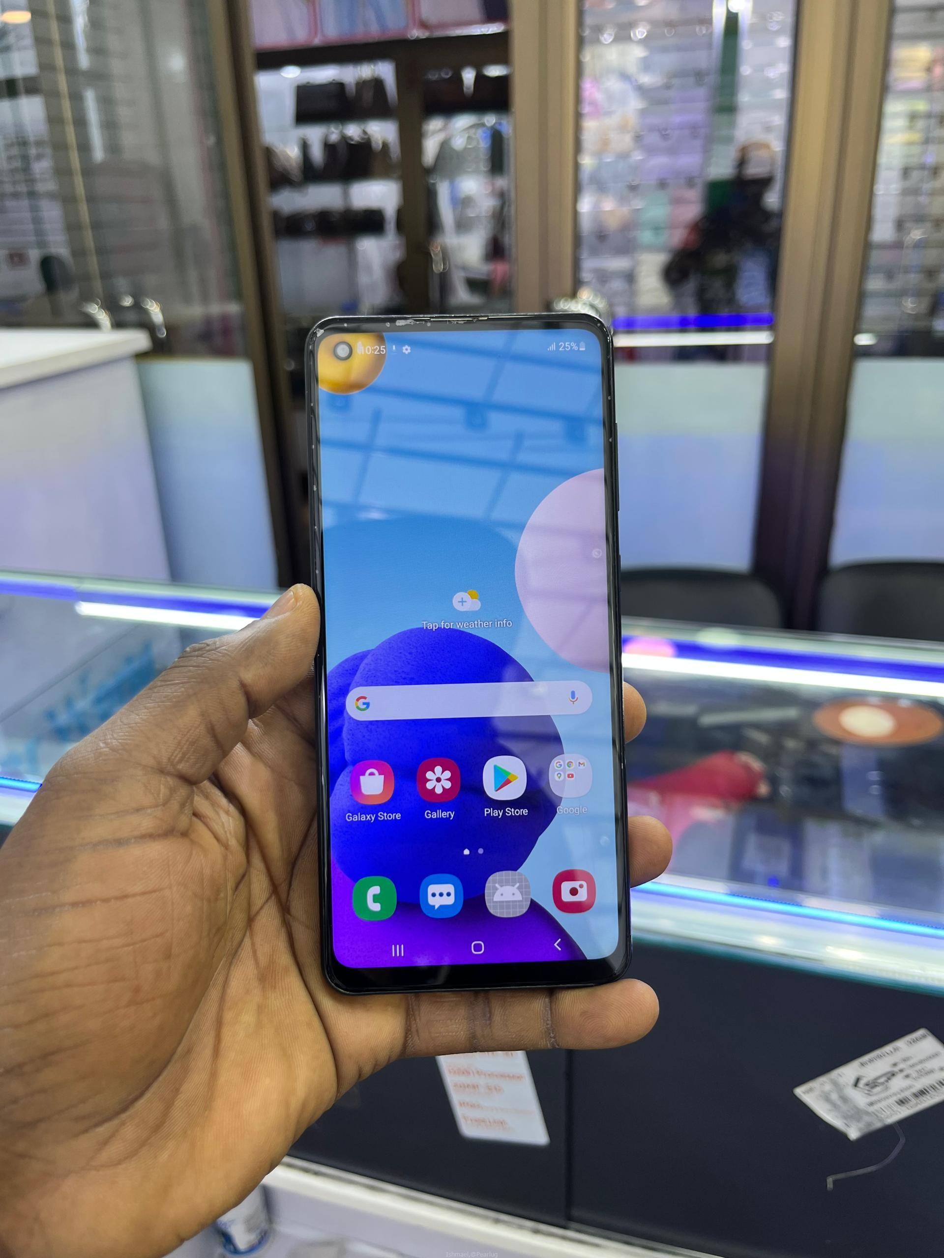 Galaxy a21s used 64.00gb