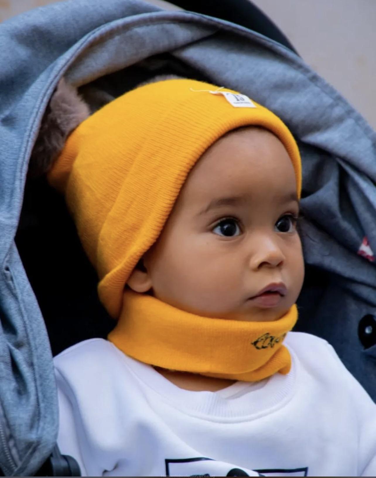 BABY CAP AND SCARF COMBO
