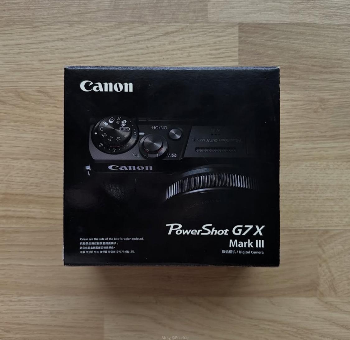 Canon Powershot G7 X Mark III 20.1MP Digital Camera