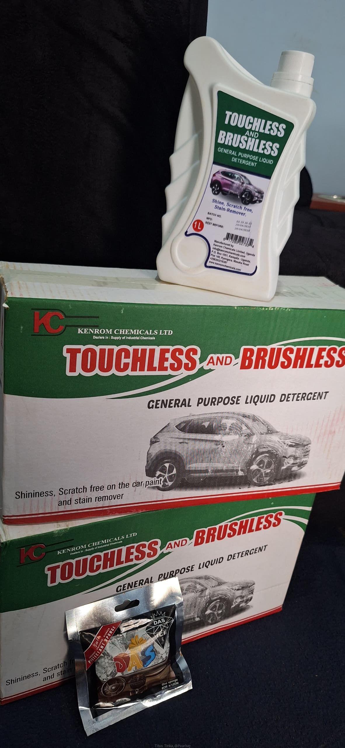 Touchless and Brushless car wash detergent