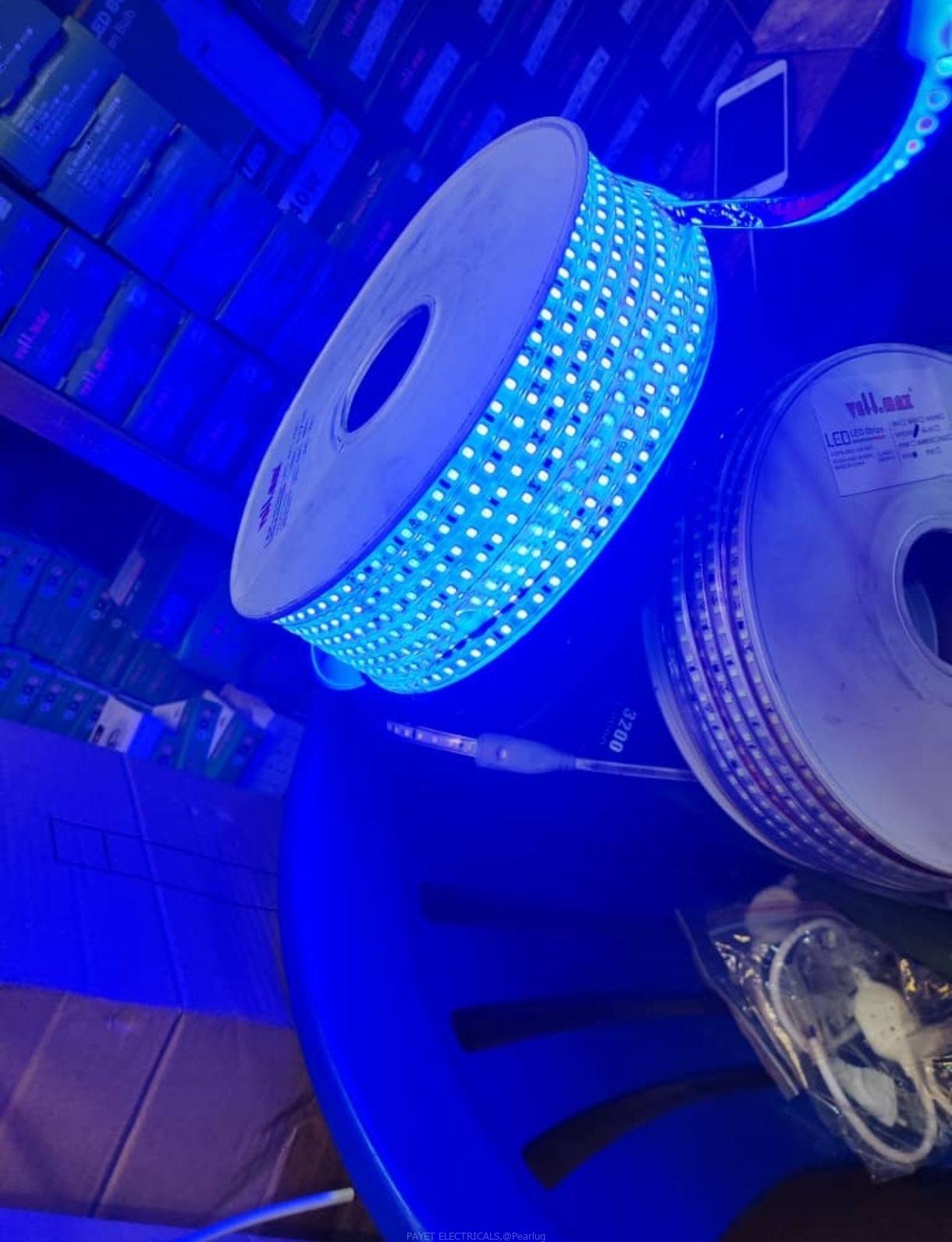 Blue LED strip light for 50meters