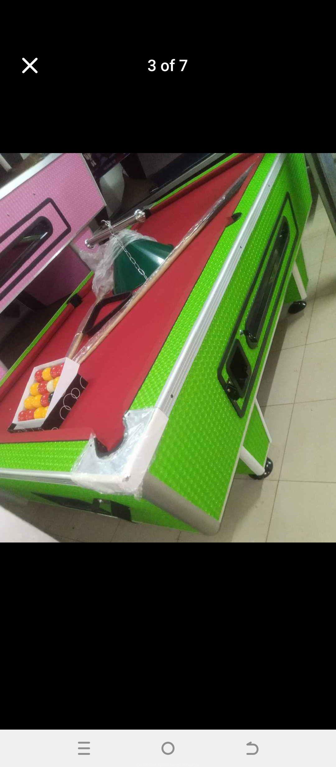 Pool tables and accessories