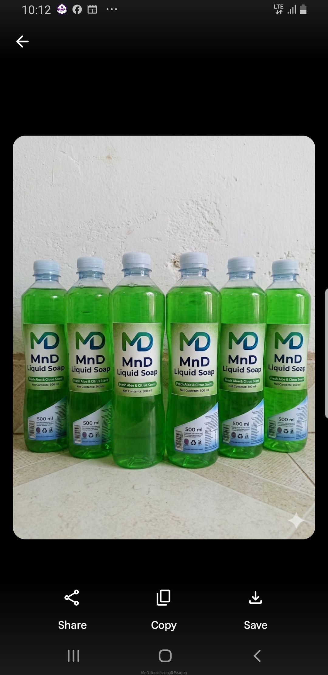 MnD liquid soap