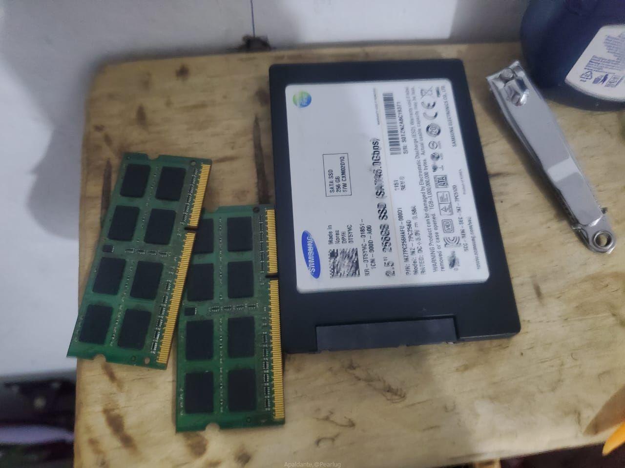 Ssd drive and ram