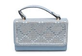 Box shoulder bag