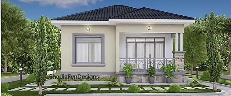 Simple two bedroom house