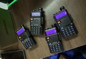 Pair of Baofeng Uv 5R hand held Walkie talkie high range