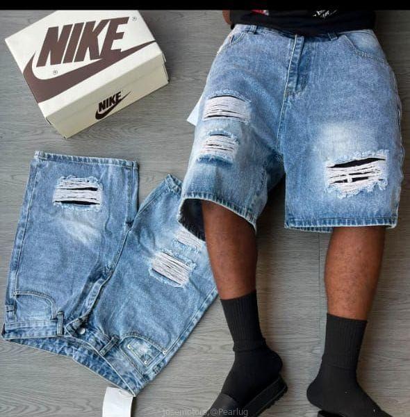 Men shorts and shoes